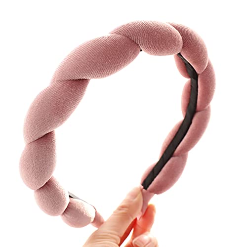Schwamm-Stirnband, Samt, Zopf-Stirnband, Stirnband, Waschen, Gesicht, Hautpflege, Stirnband, Yoga, Schweißband, Make-up-Stirnband Schwamm-Stirnband, Samt, Zopf-Stirnband, Stirnband, Waschen, Gesicht, Hautpflege, Stirnband, Yoga, Schweißband, Make-up-Stirnband von Illkjasfc