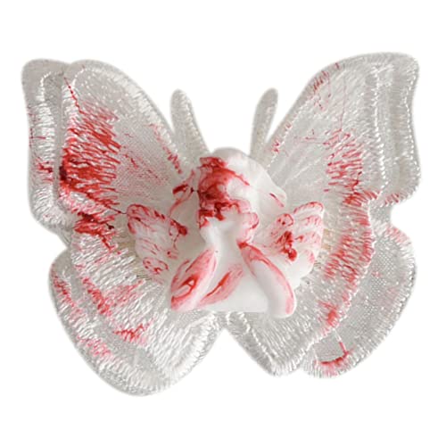 Skelett-Haarspangen für Schmetterling, Haarnadel, Totenkopf, Kopfschmuck für Freundin von Illkjasfc