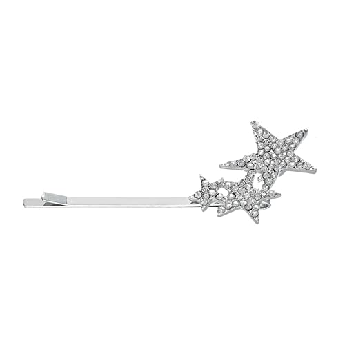 Strass-Stern-Haarspange für Damen, Kristall, Stern, Haarnadel, Brautschmuck, Strass, Stern, Haarspangen, Seitenclip, Haar-Piercing, merhfarbig Strass-Stern-Haarspange für Damen, Kristall, Stern, Haarnadel, Brautschmuck, Strass, Stern, Haarspangen, Seitenclip, Haar-Piercing, merhfarbig von Illkjasfc