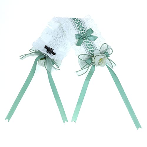 Süßes Haar Frauen Fotoshooting-Haarband plissierte Schnürsenkel elegante Schleifenform Stirnbänder Haarreifen für Mädchen von Illkjasfc