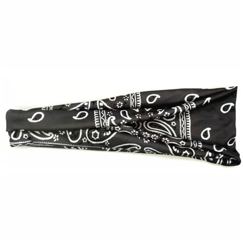 Weiches und dehnbares breites Stirnband, Schweißband, Haar-Accessoire für Alltag und Arbeit, dehnbares Stirnband für Sport Weiches und dehnbares breites Stirnband, Schweißband, Haar-Accessoire für Alltag und Arbeit, dehnbares Stirnband für Sport von Illkjasfc
