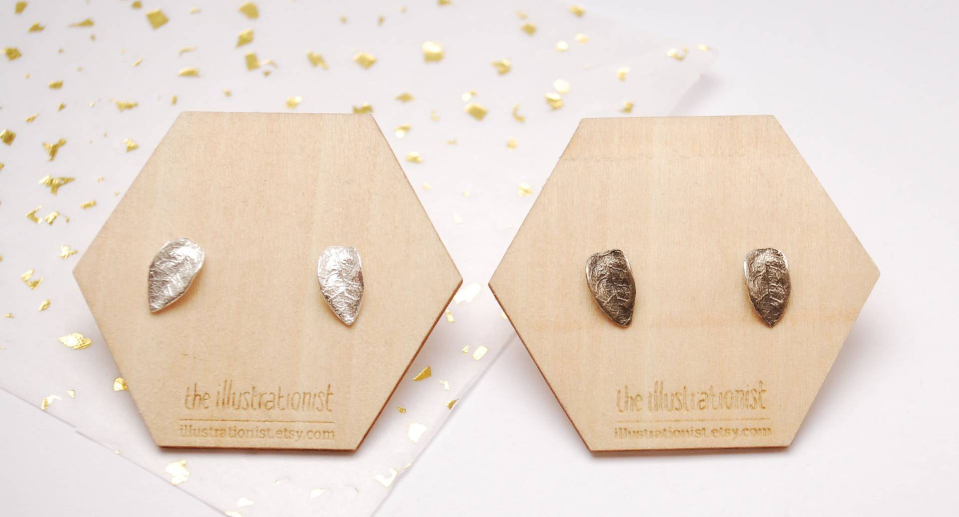 Eco Sterling Silber Blatt Ohrringe, Natur-Liebhaber-Geschenke, Handgemachte Wald Schmuck Natürlich, Meistverkaufte Artikel Handgemacht Eco Sterling Silber Blatt Ohrringe, Natur-Liebhaber-Geschenke, Handgemachte Wald Schmuck Natürlich, Meistverkaufte Artikel Handgemacht von Illustrationist