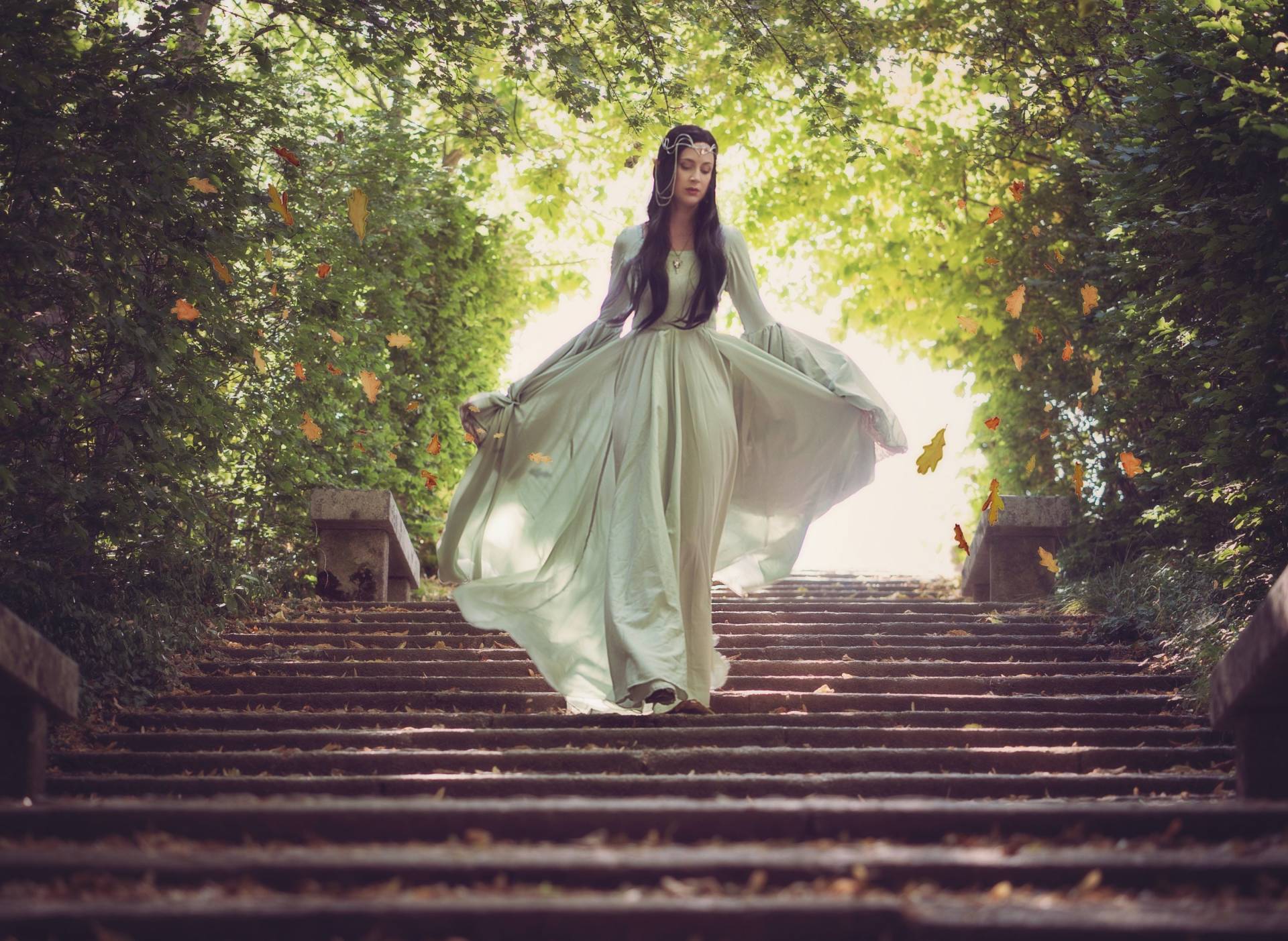 Arwen Kleid - Herr Des Rings Elfenkleid Auf Bestellung von IllyHandmadeCreation