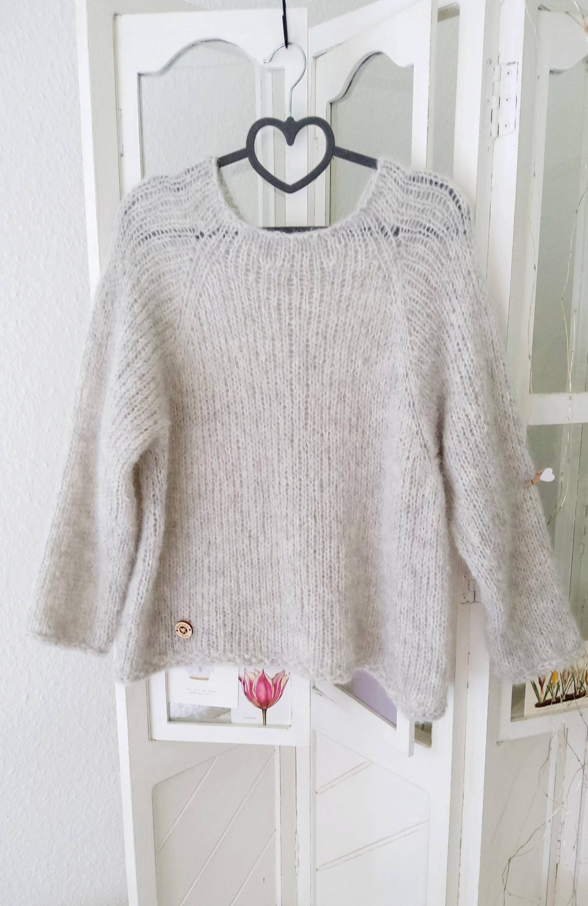 Versandbereit Unisex , Alpaka/Seide Handgestrickt, Pullover, Flauschig, Leicht, Damen, Teens, Herren Versandbereit Unisex , Alpaka/Seide Handgestrickt, Pullover, Flauschig, Leicht, Damen, Teens, Herren von IlonasKreativStube