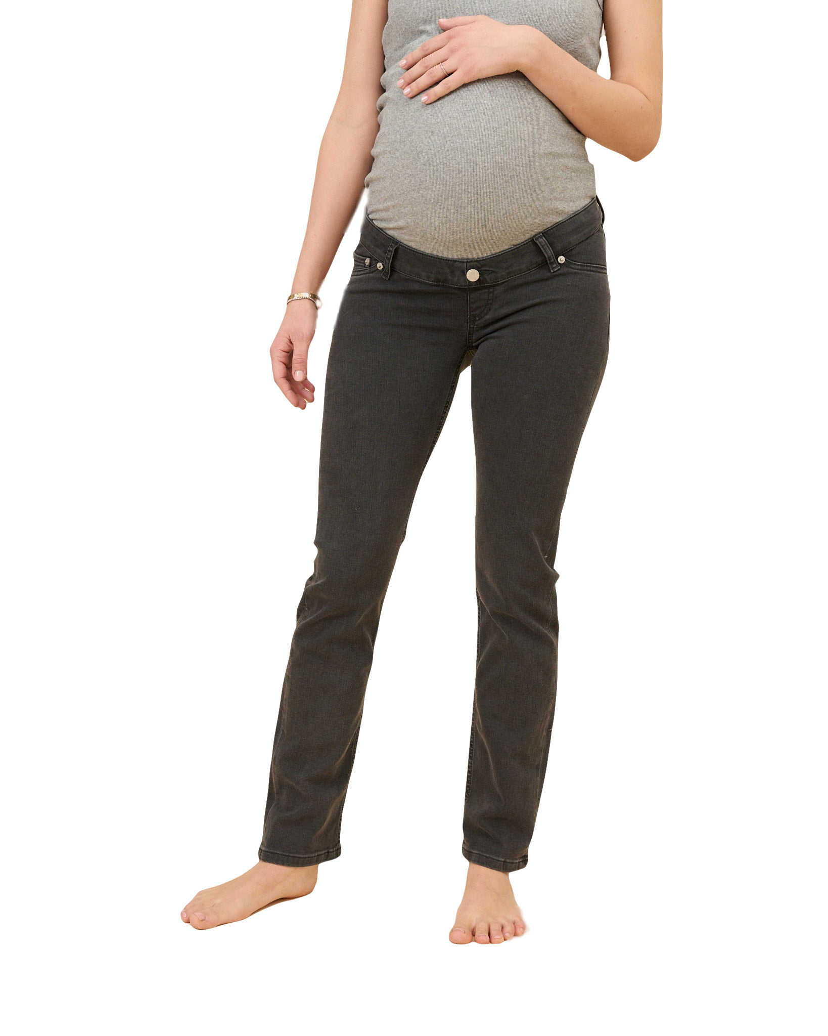 01 Straight Fit - Faded Black - Black - 36 / 34 - Ilouity - Maternity 01 Straight Fit - Faded Black - Black - 36 / 34 - Ilouity - Maternity von Ilouity