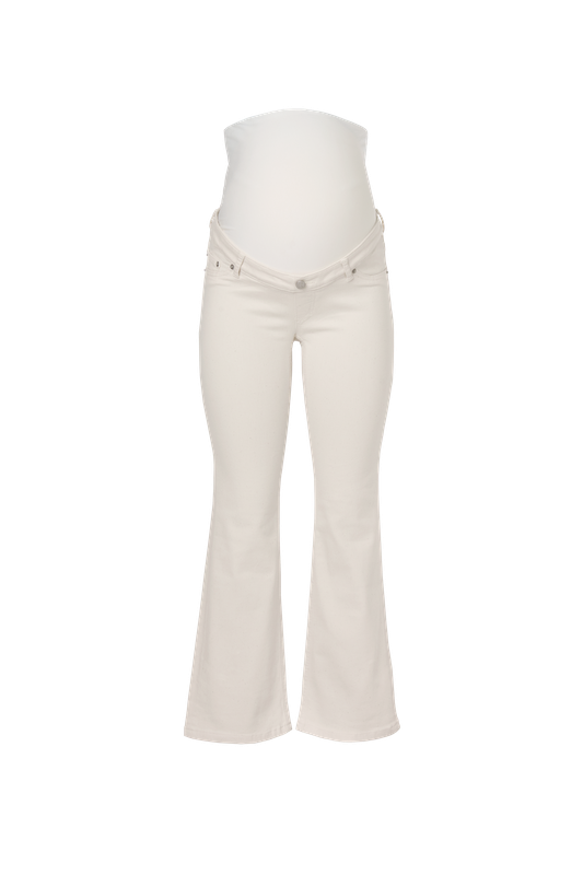 02 Flare Fit - Ecru White - Beige - 38 / 30 - Ilouity - Maternity 02 Flare Fit - Ecru White - Beige - 38 / 30 - Ilouity - Maternity von Ilouity