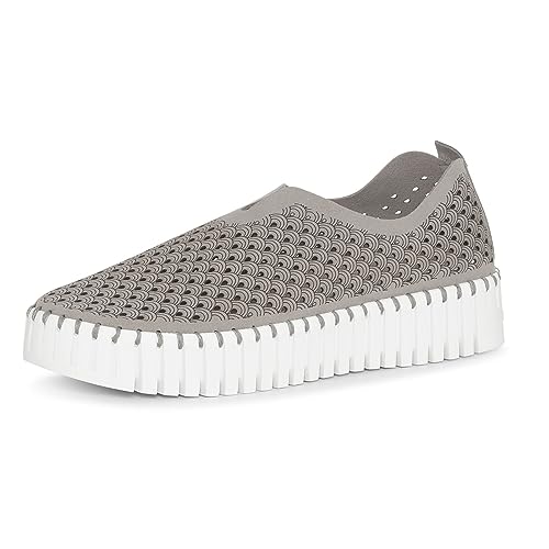 ILSE JACOBSEN HORNBAEK Damen Tulip 3373 Plateau | Slip-On | Low-Top, GRAU, 39 EU von Ilse Jacobsen