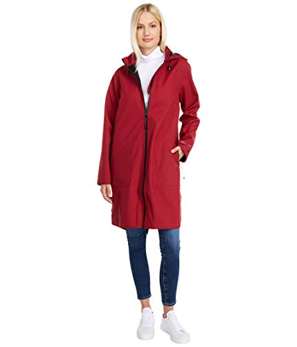 ILSE JACOBSEN HORNBÆK | RAIN128 | Regenmantel | Dehnbare Soft-Shell-Material | 3-Lagen Komposition | 100% Polyester | Rhubarb | 38 von Ilse Jacobsen