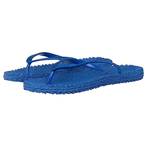 Ilse Jacobsen Damen Glitzer Flip Flop, CHEERFUL01 Zehentrenner, Blau (Blau), 38 EU von Ilse Jacobsen