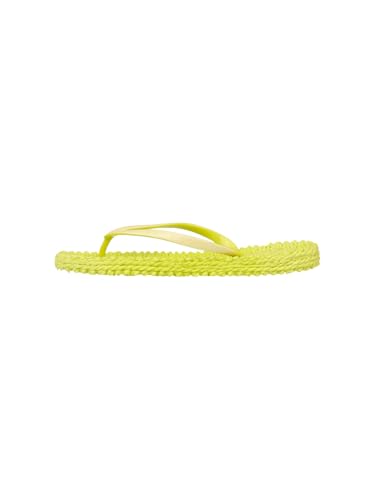 Ilse Jacobsen Damen Glitzer Flip Flop, CHEERFUL01 Zehentrenner, Gelb (Lime) von Ilse Jacobsen
