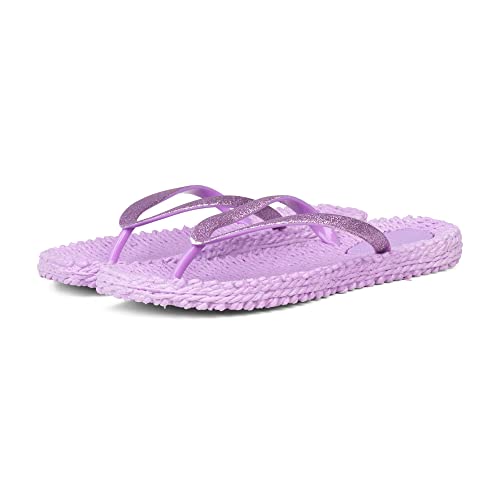 Ilse Jacobsen Damen Glitzer Flip Flop, CHEERFUL01 Zehentrenner, Violett (Orchid), 36 EU von Ilse Jacobsen