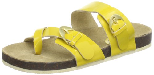 Ilse Jacobsen Damen Lack Sandalen flach CHEERFUL71, Braun (Curry (83) 83), EU 41 von Ilse Jacobsen