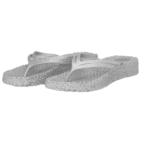 Ilse Jacobsen Flip-Flops Cheerful Plateau Frauen, Dunkelgrün, 42 EU von Ilse Jacobsen