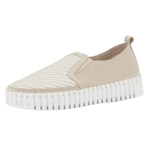 Ilse Jacobsen HORNBAEK Damen Tulip 3876 Woven Plateau | Slip-On | Low-Top, Kit/Weiß, 42 EU Ilse Jacobsen HORNBAEK Damen Tulip 3876 Woven Plateau | Slip-On | Low-Top, Kit/Weiß, 42 EU von Ilse Jacobsen