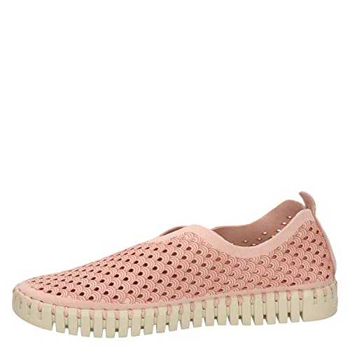 Ilse Jacobsen HORNBÆK | Flache Damen-Schuhe | Slip-On Sneaker mit Recyceltem Mikrofaser-Material und Rutschfester Natur-Gummisohle | Tulip3275 | Leicht Atmungsaktiv Umweltfreundlich | Adobe Rose | 42 von Ilse Jacobsen