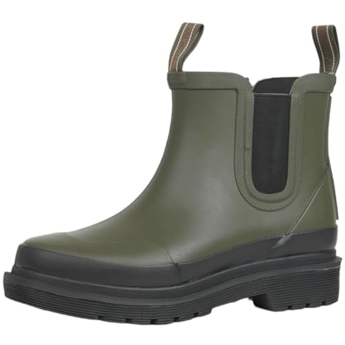 Ilse Jacobsen HORNBÆK | RUB30C | Handmade Chelsea Rubber Boots | Army | 38 EU von Ilse Jacobsen