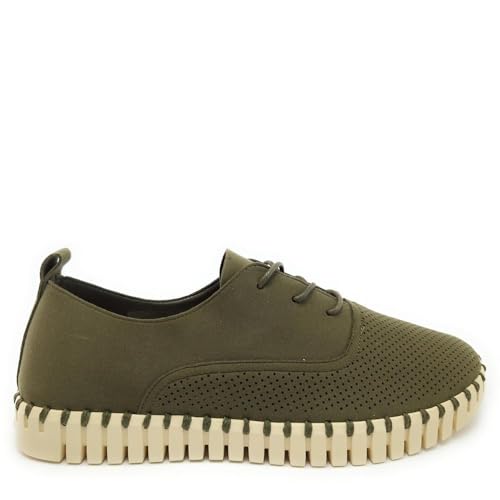 Ilse Jacobsen Herren Tulip 145 Nylon Polyurethane Deep Olive Pearled Ivory Schuhe 45 EU von Ilse Jacobsen