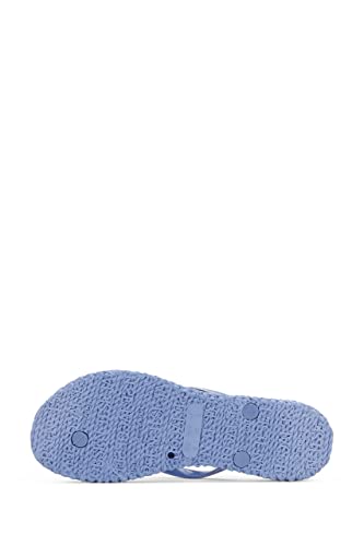 Ilse Jacobsen Zehentrenner-Pantolette Größe 39 EU Blau (blau) von Ilse Jacobsen