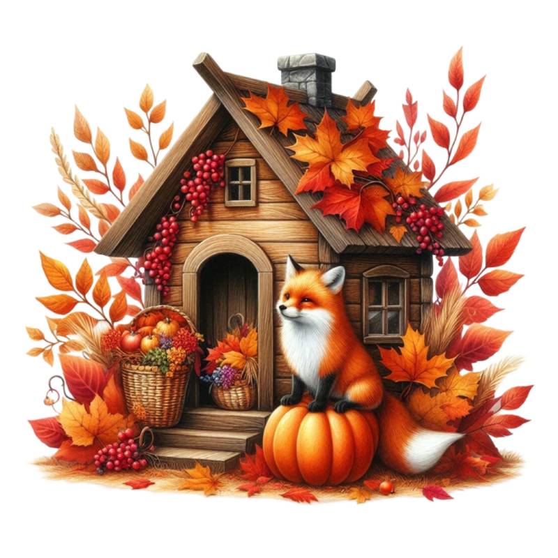 Bügelbild Bügelpatch Herbst Niedlicher Fuchs Mit Haus - Verschiedene Motive in Fünf Größen Fox00001 Fox00010 Bügelbild Bügelpatch Herbst Niedlicher Fuchs Mit Haus - Verschiedene Motive in Fünf Größen Fox00001 Fox00010 von IlsettiCreations