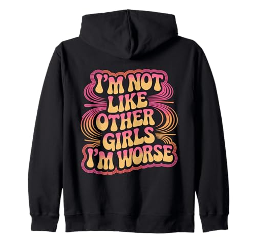 Raccoon Oppossum I'm Not Like Other Girls I'm Worse Kapuzenjacke Raccoon Oppossum I'm Not Like Other Girls I'm Worse Kapuzenjacke von Im Not Like Other Girls Im Worse Gift