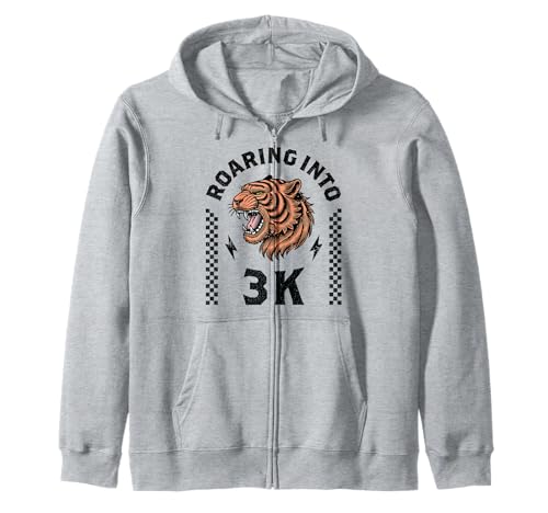 Roaring Into 3K Roaring Tiger Funny I'm Ready for K3 Boy Girl Kapuzenjacke Roaring Into 3K Roaring Tiger Funny I'm Ready for K3 Boy Girl Kapuzenjacke von Im Ready to Crush 3K Roaring Tiger First Day of K3