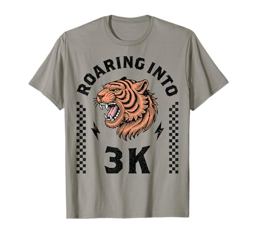 Roaring Into 3K Roaring Tiger Funny I'm Ready for K3 Boy Girl T-Shirt Roaring Into 3K Roaring Tiger Funny I'm Ready for K3 Boy Girl T-Shirt von Im Ready to Crush 3K Roaring Tiger First Day of K3
