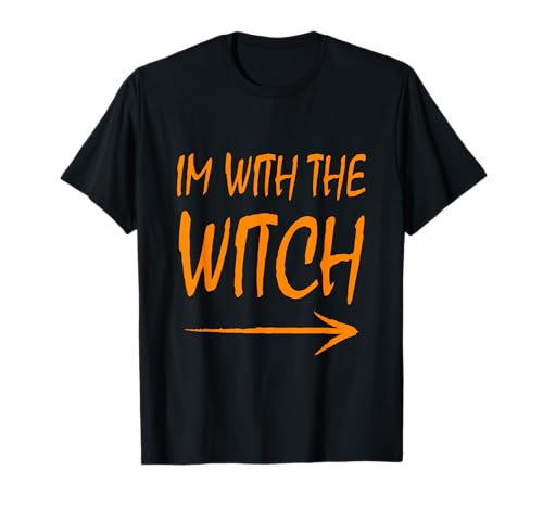 I'm with The Witch, lustiges Halloween-Kostüm, Paar für Herren T-Shirt I'm with The Witch, lustiges Halloween-Kostüm, Paar für Herren T-Shirt von Im With The Witch Funny Costume Couple