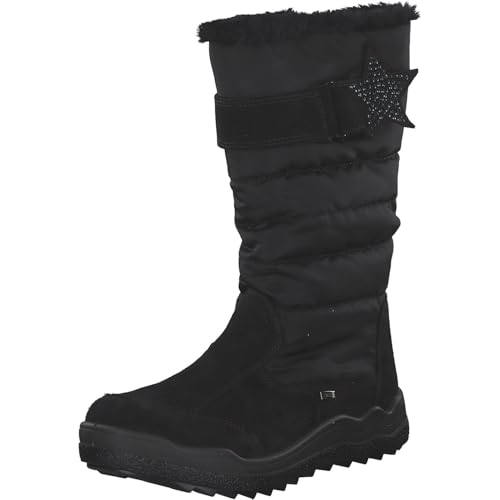 Kinder Winter Stiefel Frosty, für Mädchen von Imac, wasserdicht mit Stern und Reißverschluss. schwarz Gr. 37 von Imac