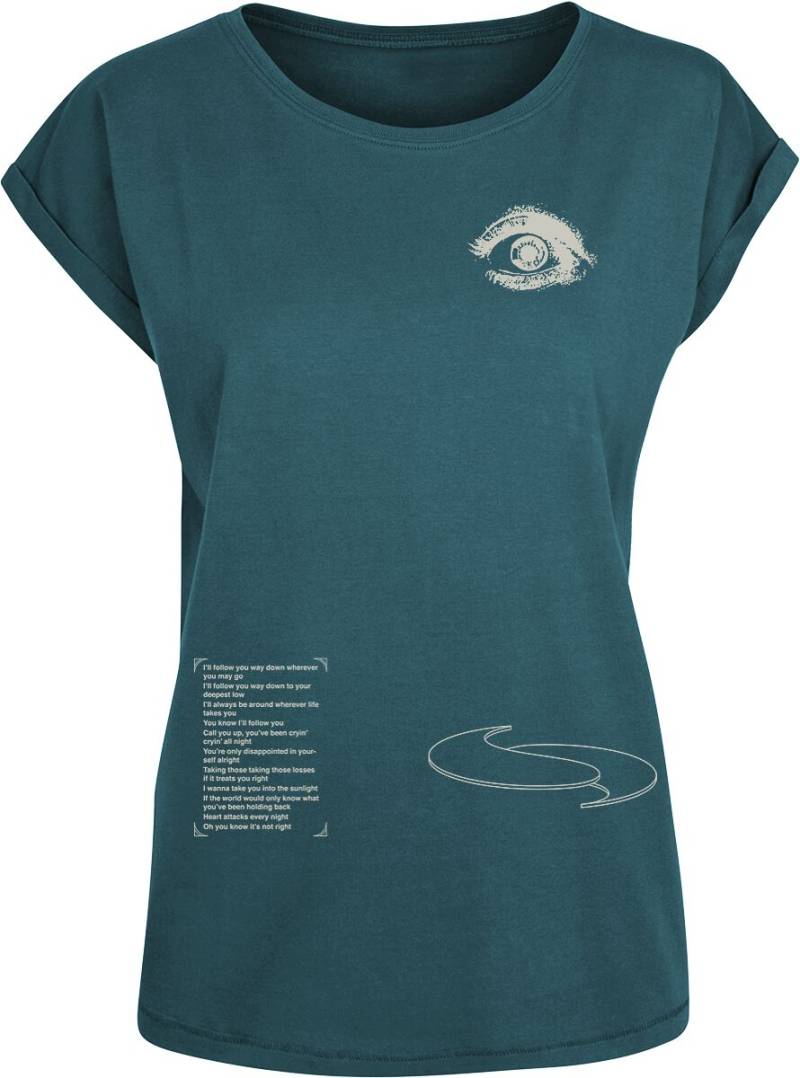 Imagine Dragons T-Shirt - Follow You - XS bis XXL - für Damen - Größe XXL - türkis  - Lizenziertes Merchandise! von Imagine Dragons
