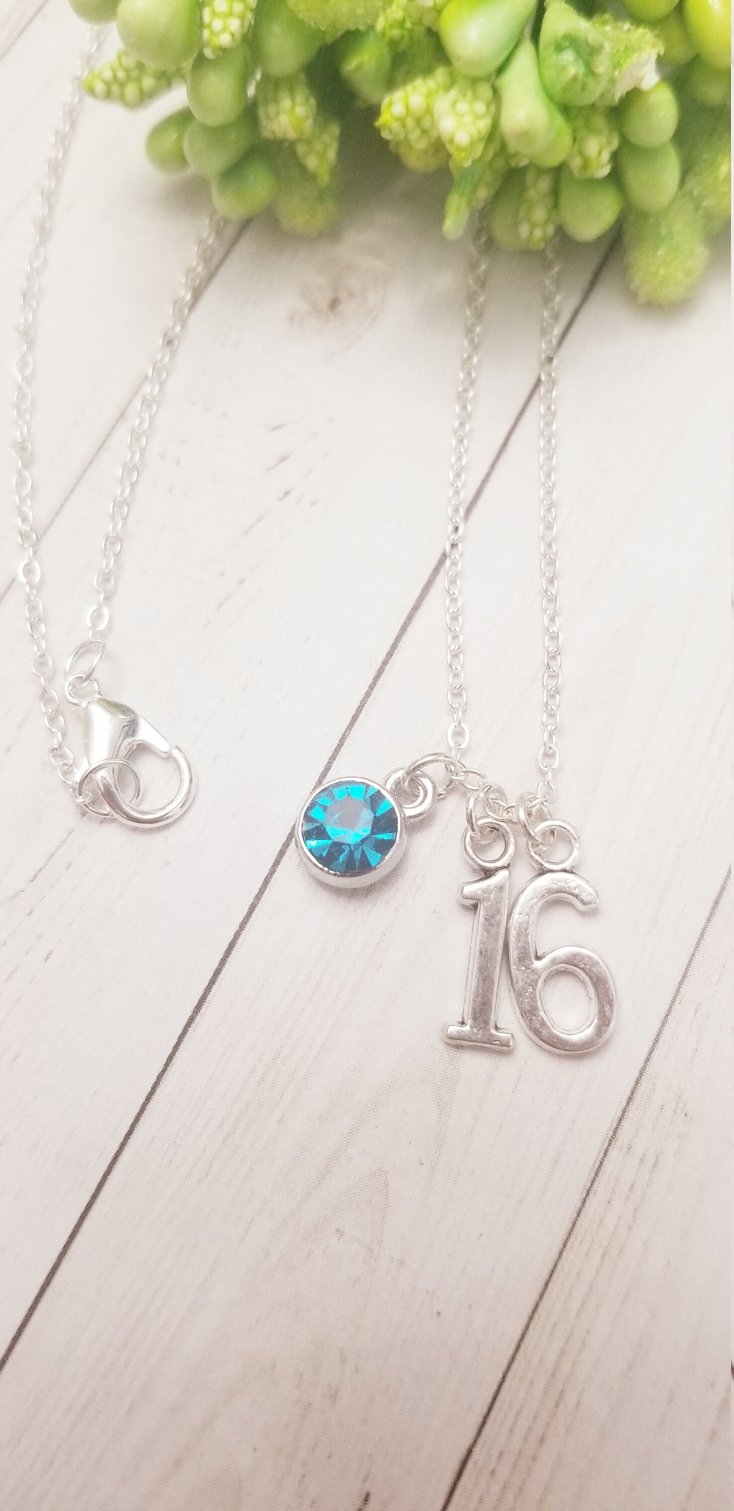 16 Jahre Alt, Geburtstagsgeschenk, Sechzehn Alte Halskette, Geburtstagsgeschenk Altes Mädchen 16 Jahre Alt, Geburtstagsgeschenk, Sechzehn Alte Halskette, Geburtstagsgeschenk Altes Mädchen von ImagineJewelryGifts