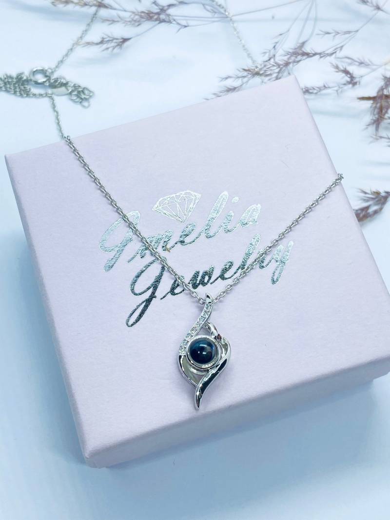 925 Silber Magic Love Collier Halskette Mit Anhänger Frauen Damen Mädchen von ImeliaJewelry