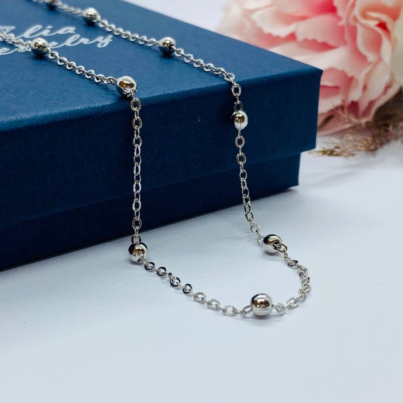 Ankerkette Mit Kugeln 44cm von ImeliaJewelry
