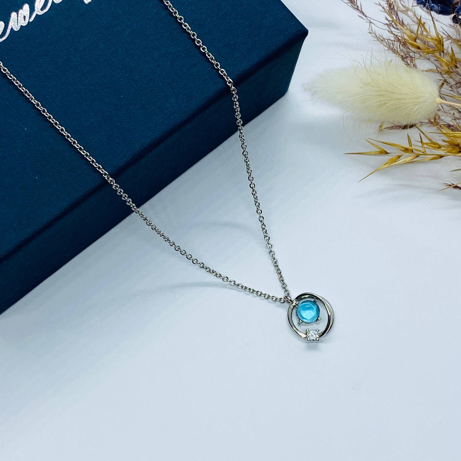 Collier Planet - 925 Silber von ImeliaJewelry