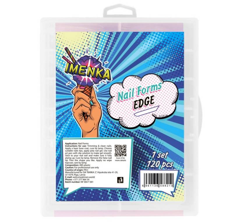 Imenka Nageldesign Zubehör Nail Forms "Edge" von Imenka