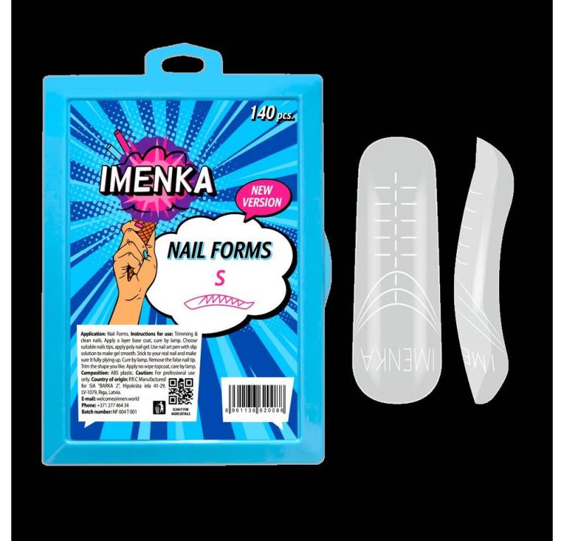 Imenka Nageldesign Zubehör Nail Forms "S" New Version von Imenka