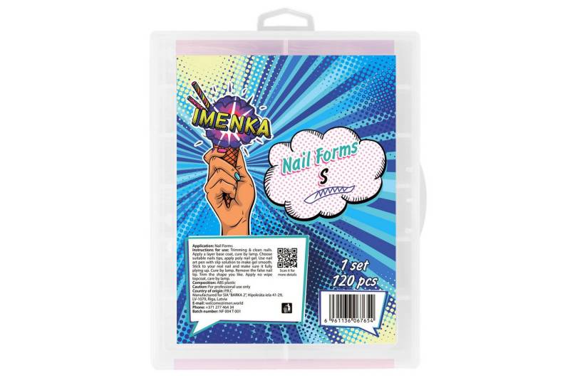 Imenka Nageldesign Zubehör Nail Forms "S" von Imenka