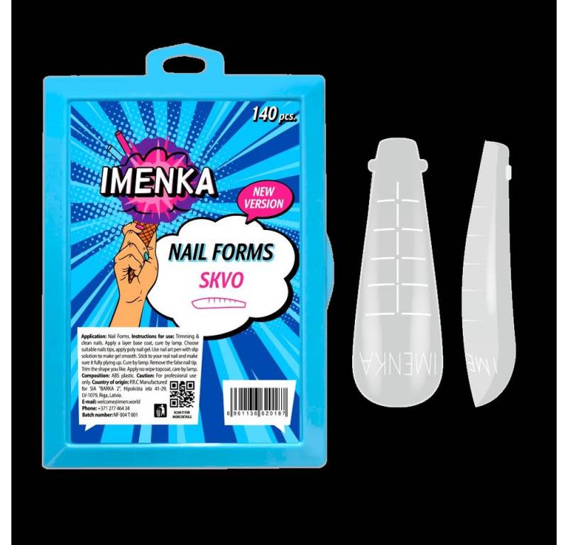Imenka Nageldesign Zubehör Nail Forms "Skvo" New Version von Imenka
