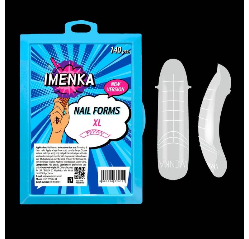 Imenka Nageldesign Zubehör Nail Forms "XL" New Version von Imenka