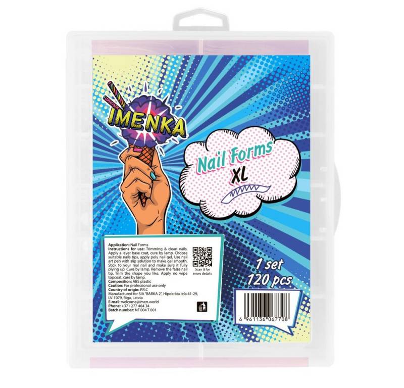 Imenka Nageldesign Zubehör Nail Forms "XL" von Imenka