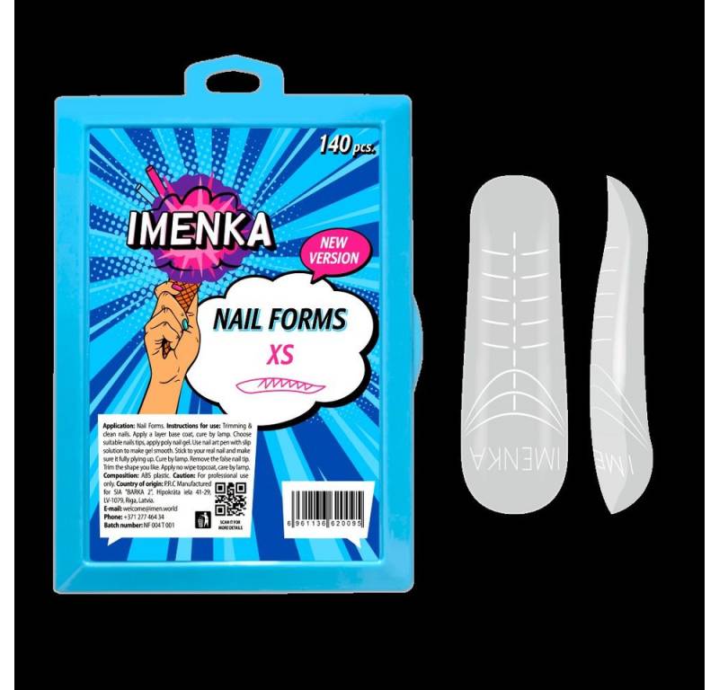 Imenka Nageldesign Zubehör Nail Forms "XS" New Version von Imenka