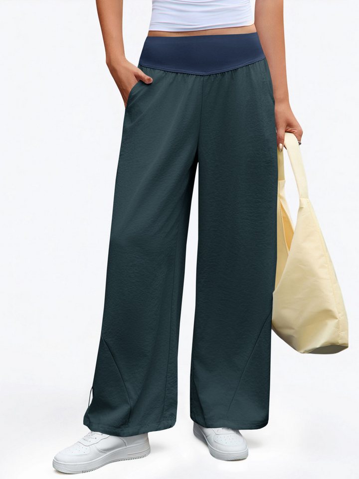 Imily Bela Sporthose Damen Lässige Hose mit Hoher Taille (Packung, 1-tlg., 1per-Pack) in Unifarbe von Imily Bela