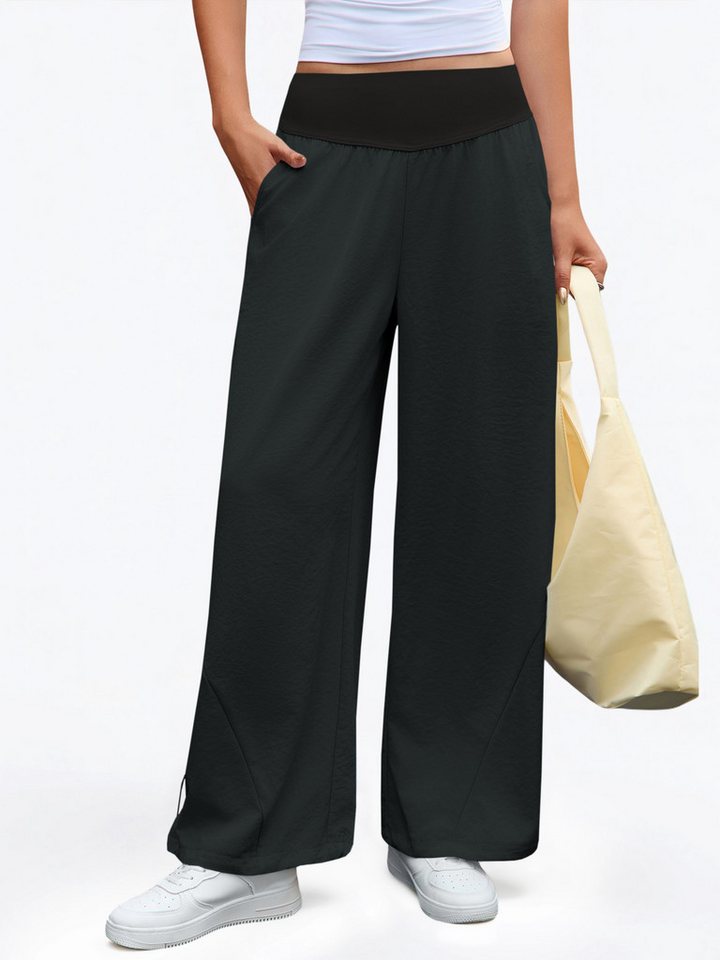 Imily Bela Sporthose Damen Lässige Hose mit Hoher Taille (Packung, 1-tlg., 1per-Pack) in Unifarbe von Imily Bela