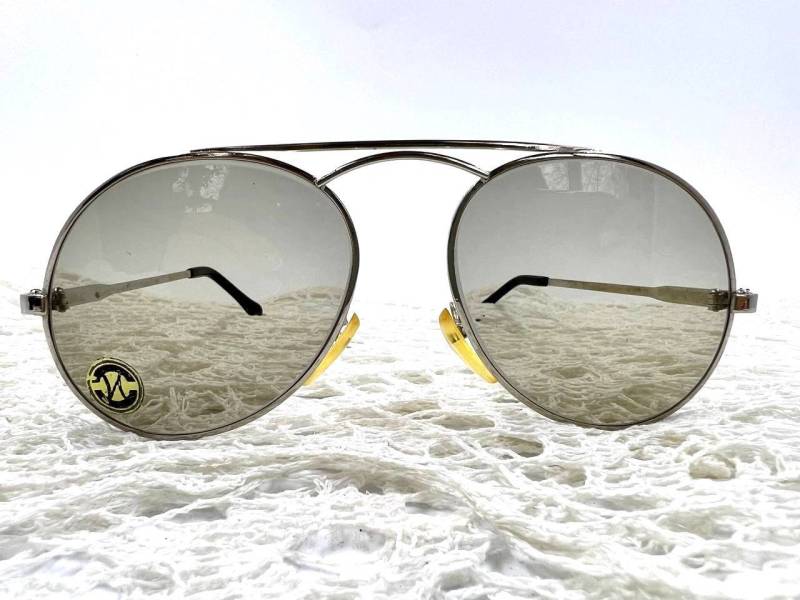 Vintage Metallrahmen Sonnenbrille, Unisex 70S Style von ImiraVintageDecor