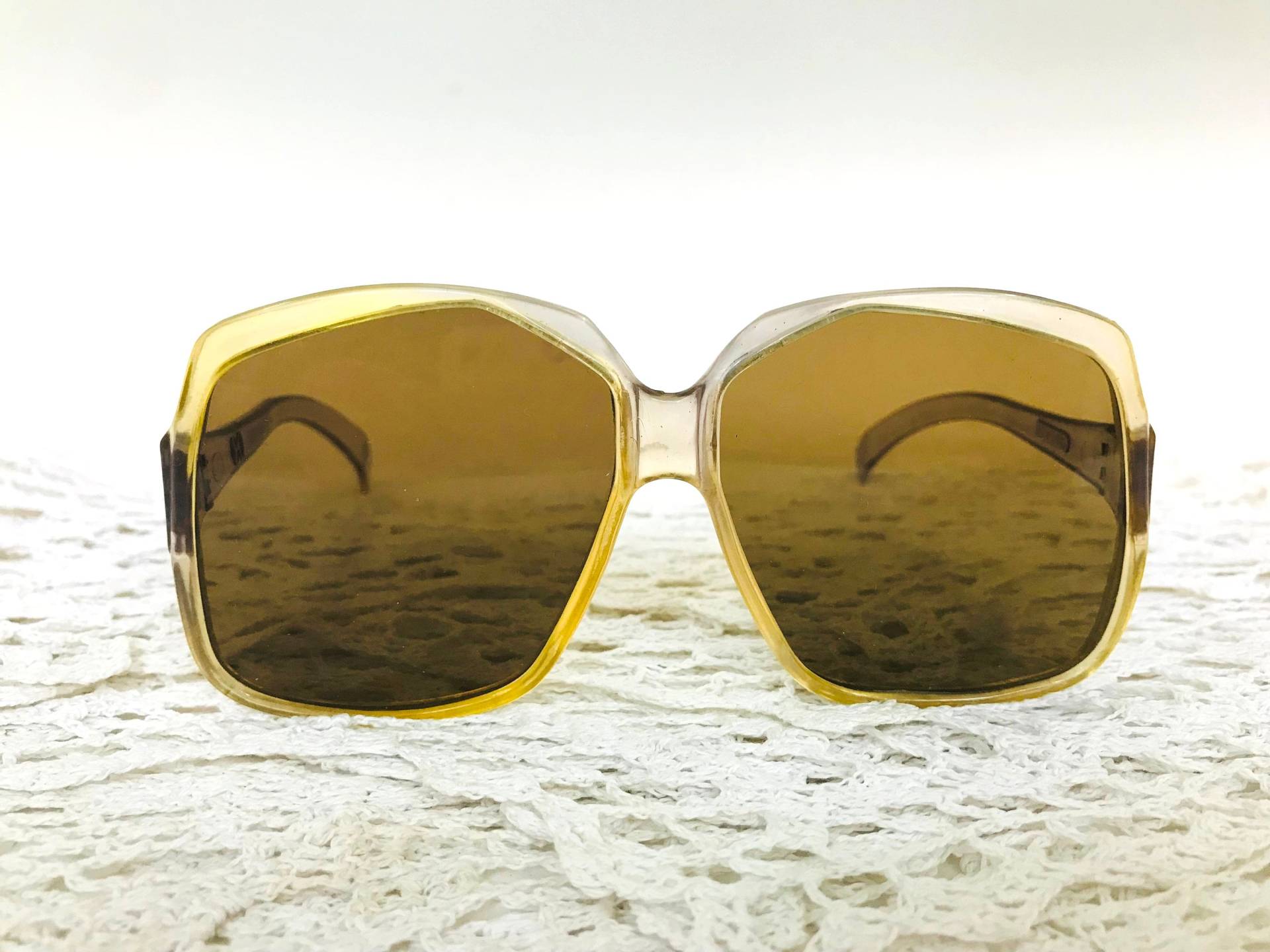 Vintage Unisex Sonnenbrille Retro Fashion Brillen von ImiraVintageDecor