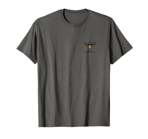 Imker Bienen Geschenk Herren T-Shirt Grau Cartoon mit Bienen Kurzarm S von Imker Bienen Geschenk