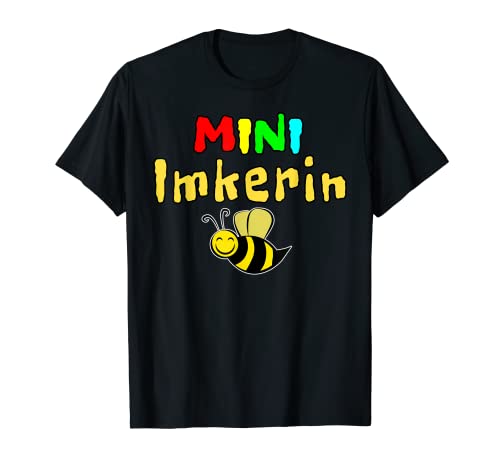 Mini Imkerin Lustig Kinder Mädchen T-Shirt von Imker Bienenzüchter Biene Honig Imkerei Geschenk