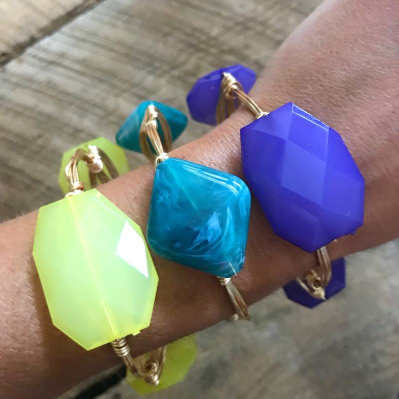Smaragd Bead Bangle, Smaragdgrüner Bourbon Und Boweties Inspiriert, Teal Bangle Smaragd Bead Bangle, Smaragdgrüner Bourbon Und Boweties Inspiriert, Teal Bangle von Immeasurablymore2