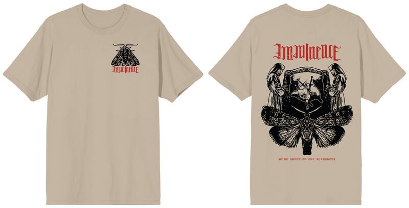 Imminence T-Shirt - Sacrifice - S bis XXL - für Männer - Größe XXL - beige  - Lizenziertes Merchandise! von Imminence