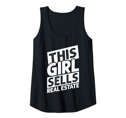 Damen This Girl Sells Immobilienmakler Tank Top Damen This Girl Sells Immobilienmakler Tank Top von Immobilienmakler