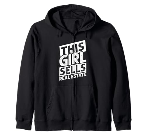This Girl Sells Immobilienmakler Kapuzenjacke This Girl Sells Immobilienmakler Kapuzenjacke von Immobilienmakler